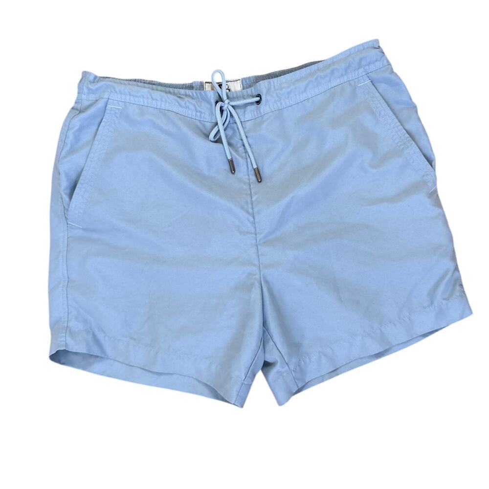 Ted Baker Men's Swim Trunks in Light Blue Size 4/ 34
